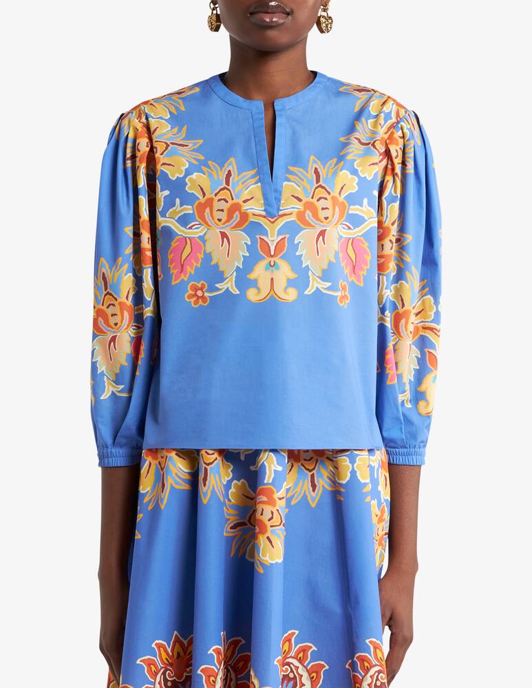 rinascente ETRO Cotton blouse with print