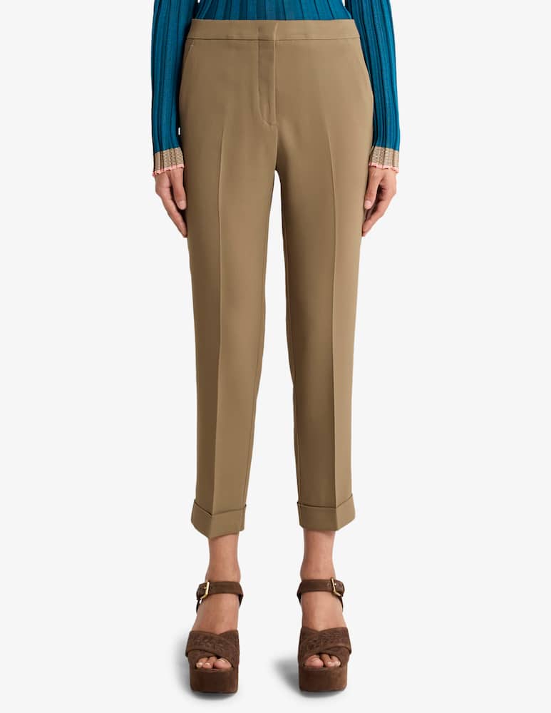 rinascente ETRO Cady cigarette trousers