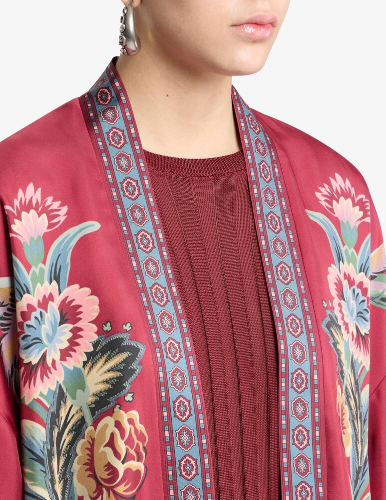 rinascente ETRO Kesa in twill di seta stampata