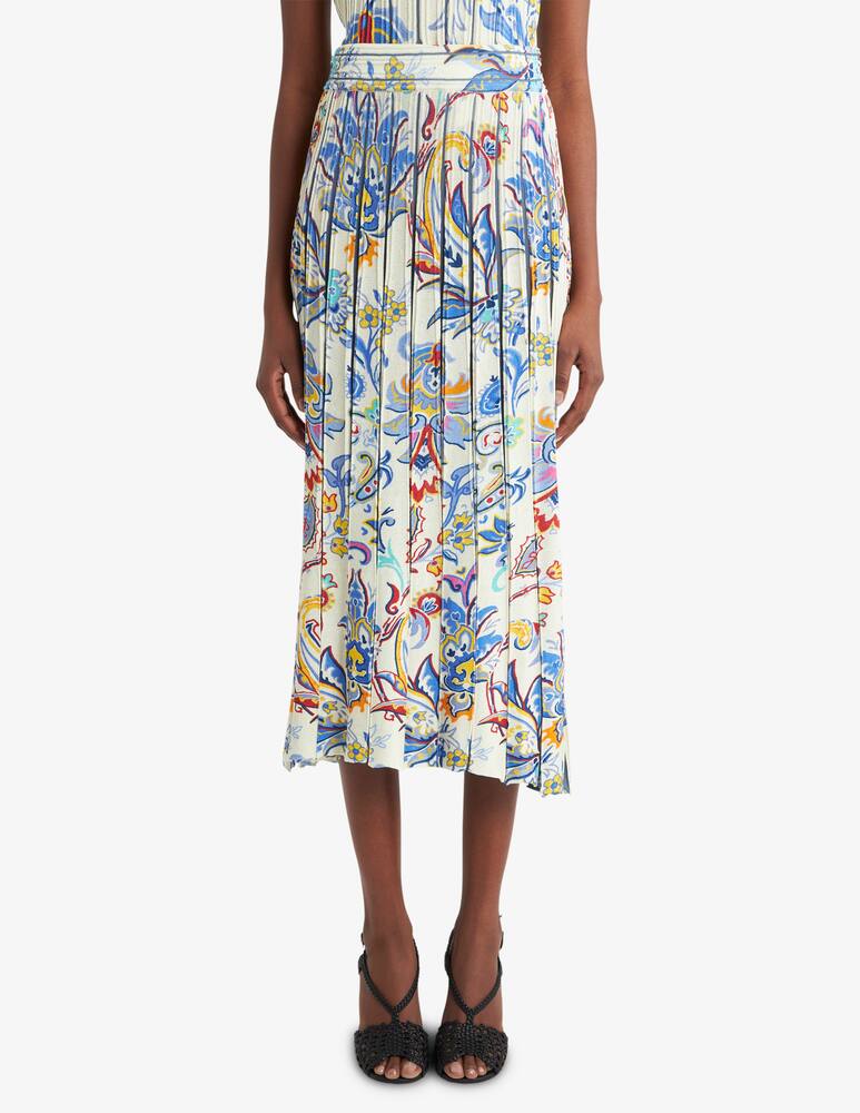 ETRO Gonna midi in maglia con stampa - immagine 1 ETRO Gonna midi in maglia con stampa - immagine 1