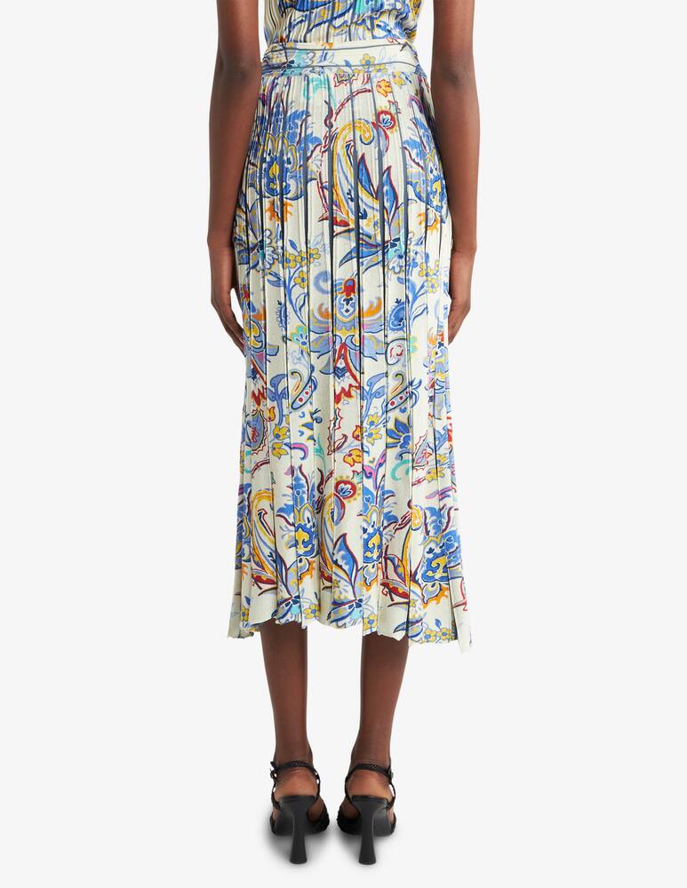 rinascente ETRO Printed knit midi skirt