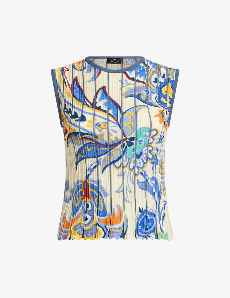 rinascente ETRO Top in maglia con stampa