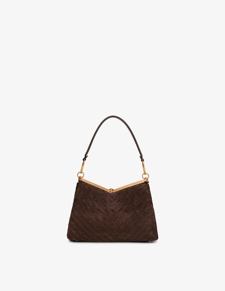 ETRO Medium woven suede Vela bag - picture 3 ETRO Medium woven suede Vela bag - picture 3