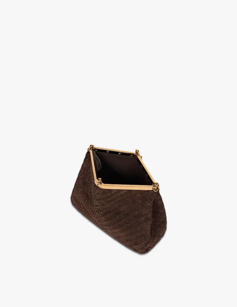 ETRO Medium woven suede Vela bag - picture 6 ETRO Medium woven suede Vela bag - picture 6