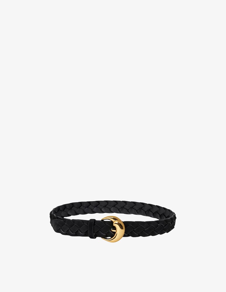 rinascente ETRO Woven leather belt
