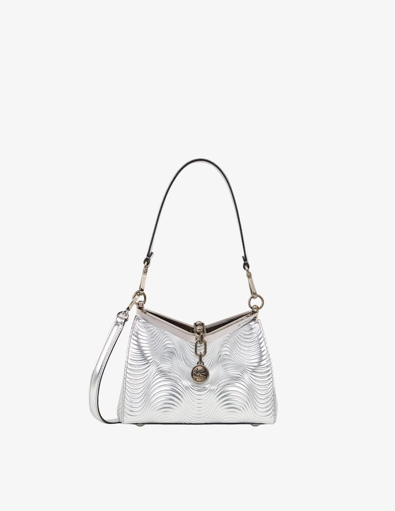 rinascente ETRO Borsa Vela piccola in pelle laminata