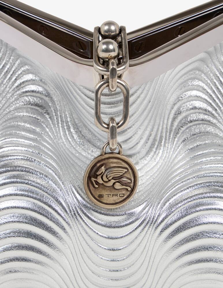 rinascente ETRO Borsa Vela piccola in pelle laminata