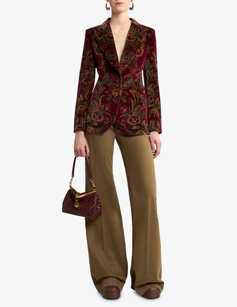 rinascente ETRO Giacca in velluto con stampa