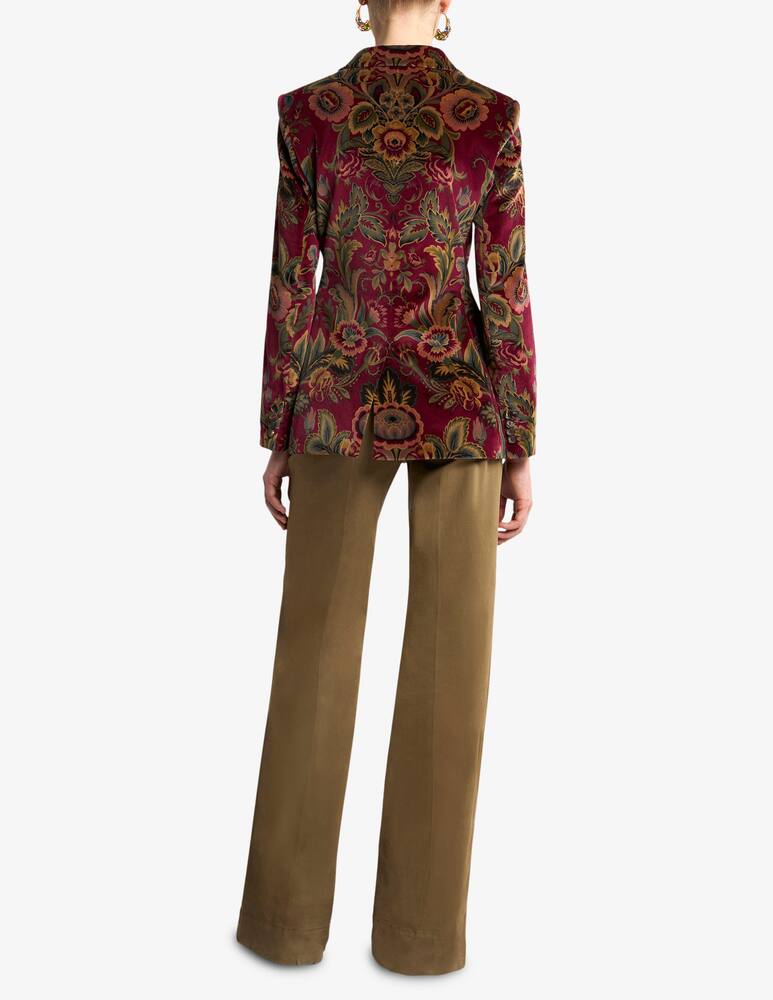 rinascente ETRO Giacca in velluto con stampa