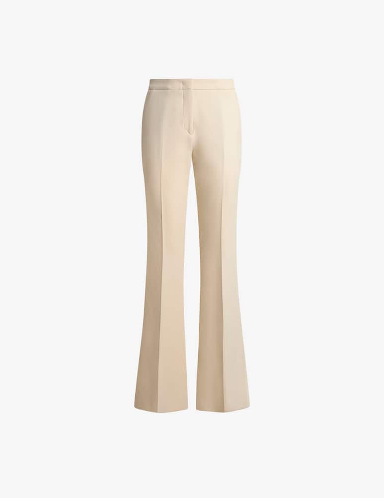 rinascente ETRO Flared wool-blend tricotine trousers