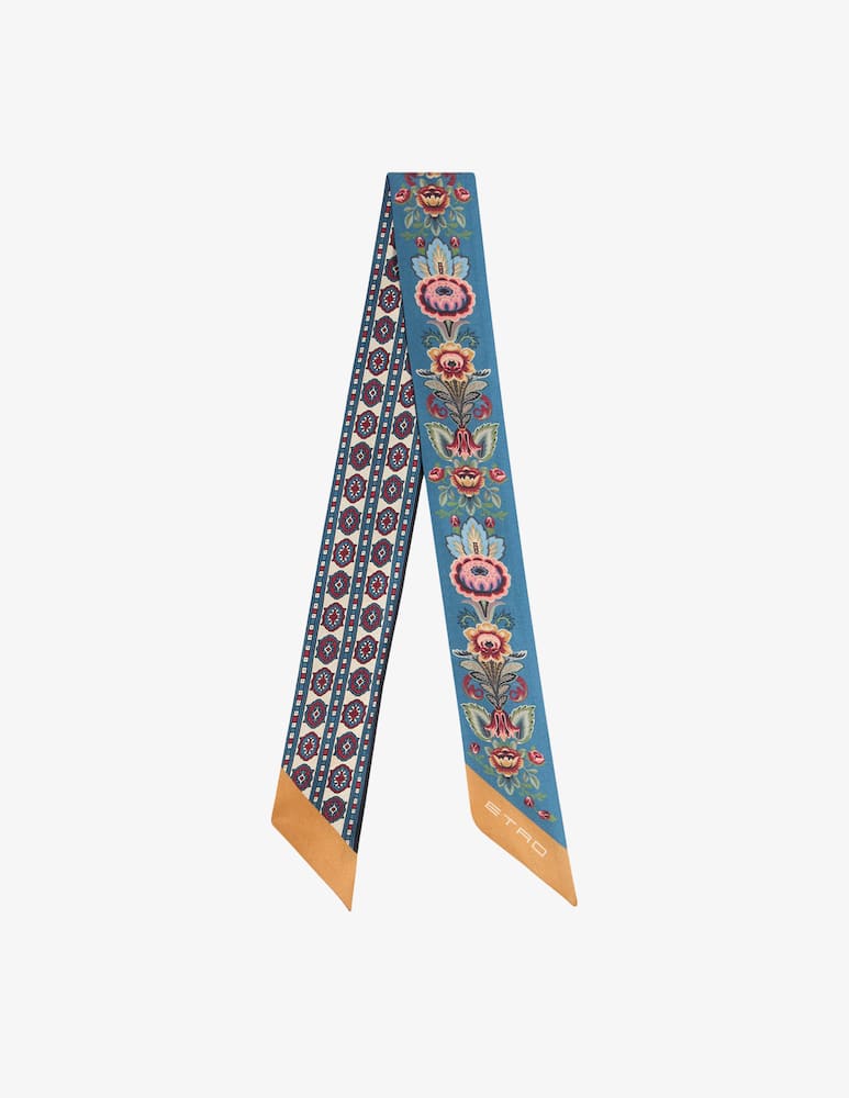 rinascente ETRO Paisleyna in seta con stampa piazzata