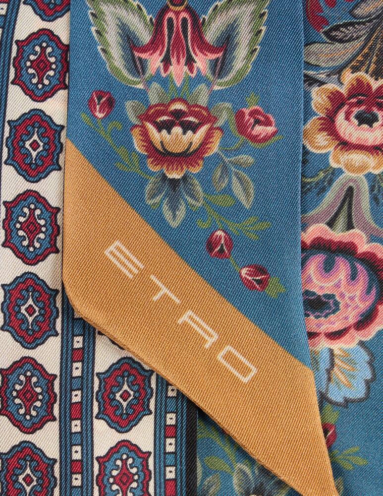 rinascente ETRO Paisleyna in seta con stampa piazzata