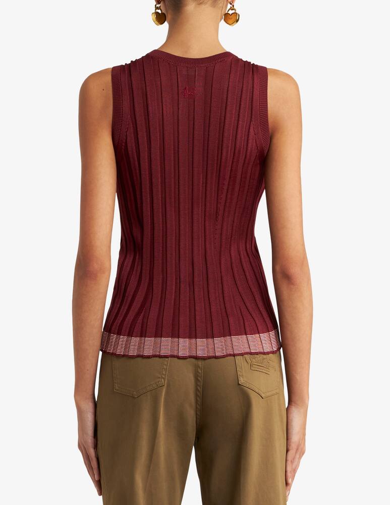 rinascente ETRO Ribbed top