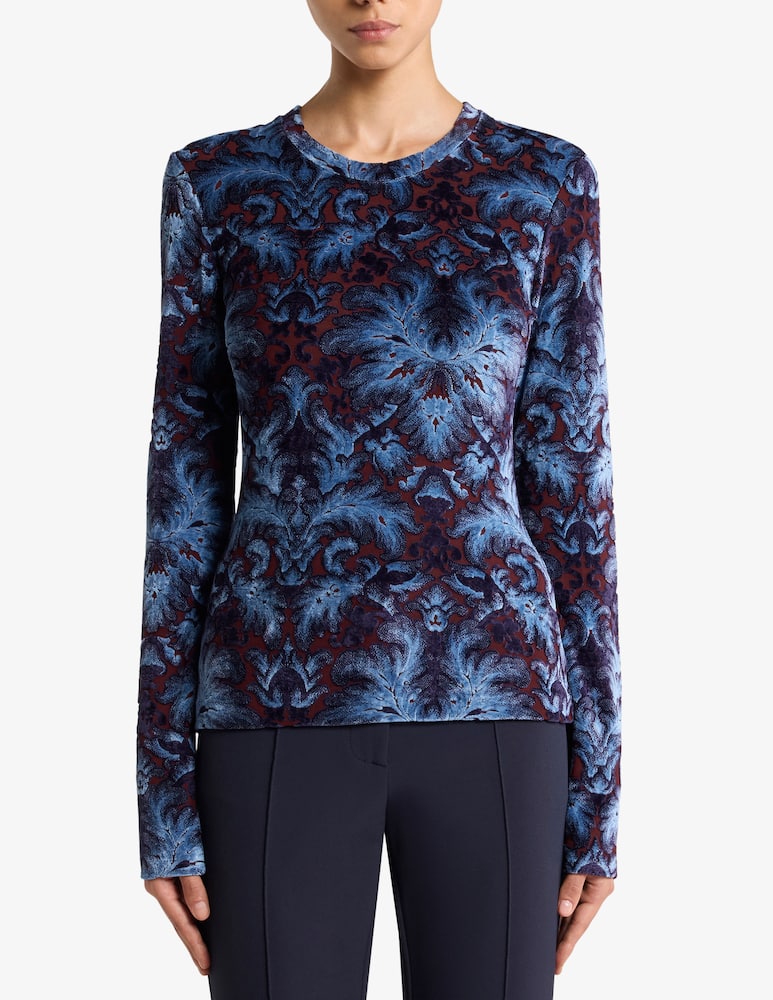 rinascente ETRO Top in ciniglia jacquard