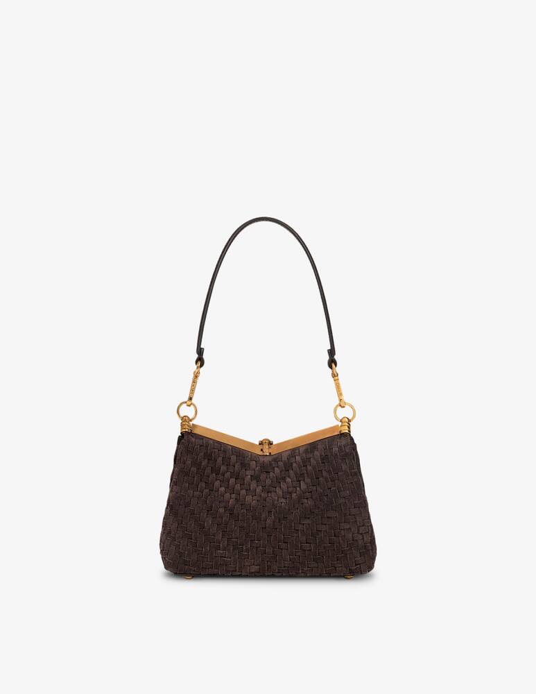 rinascente ETRO Borsa s in pelle intrecciata Vela