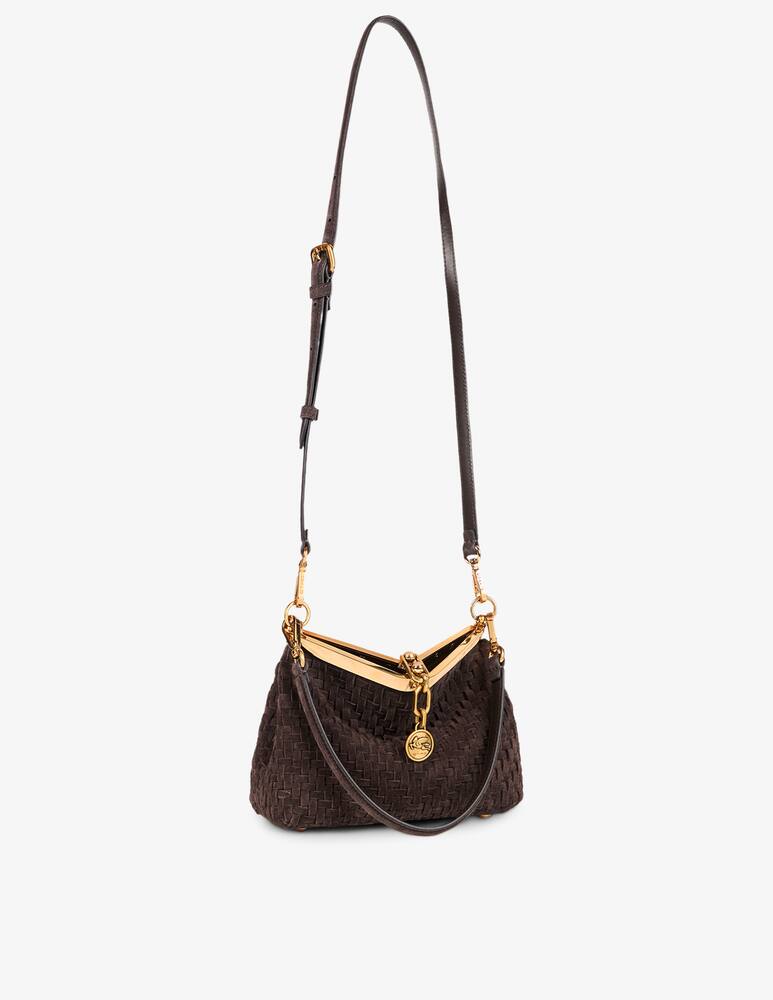 rinascente ETRO Borsa s in pelle intrecciata Vela