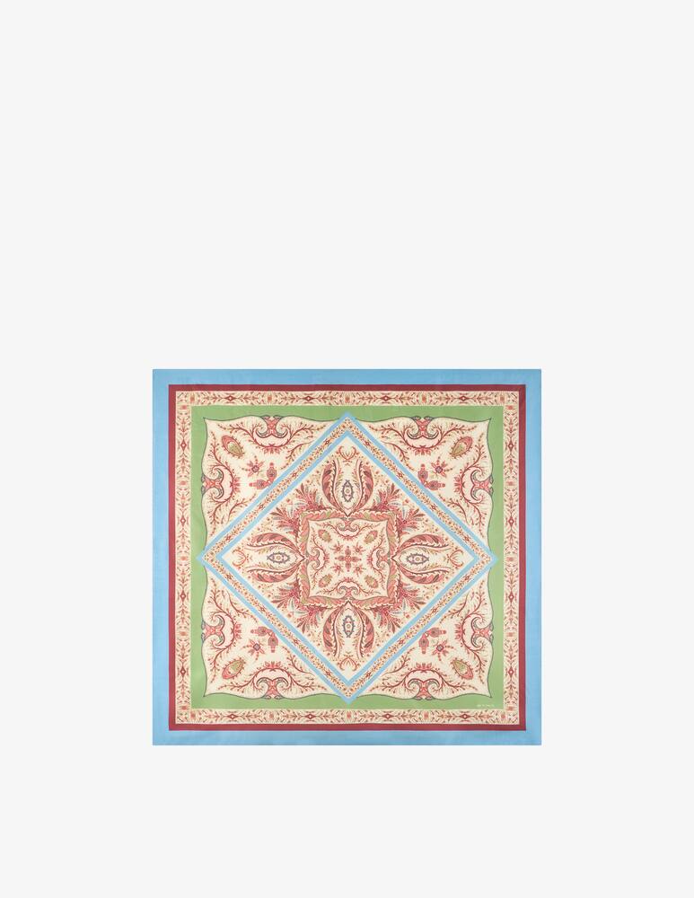 rinascente ETRO Silk scarf with placed print