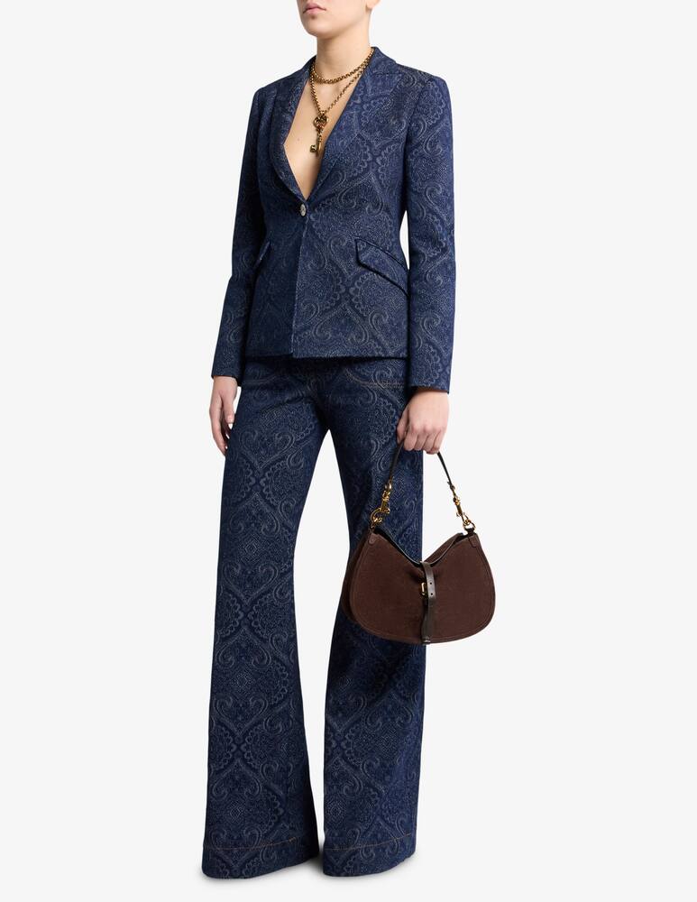 rinascente ETRO Denim jacquard jacket