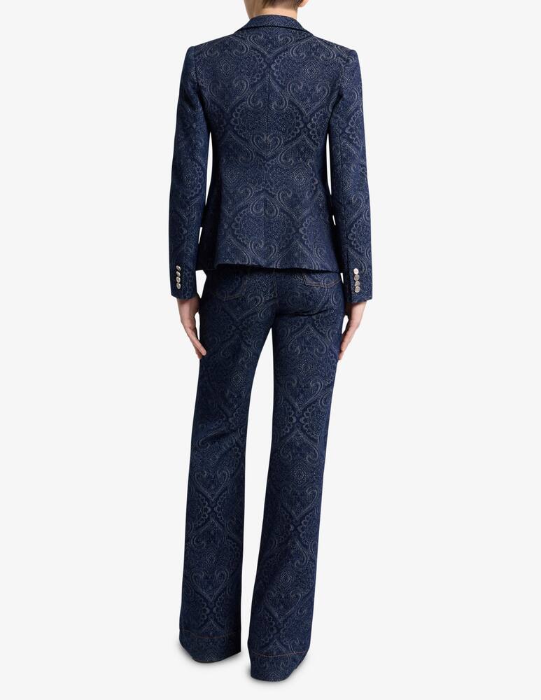 rinascente ETRO Denim jacquard jacket