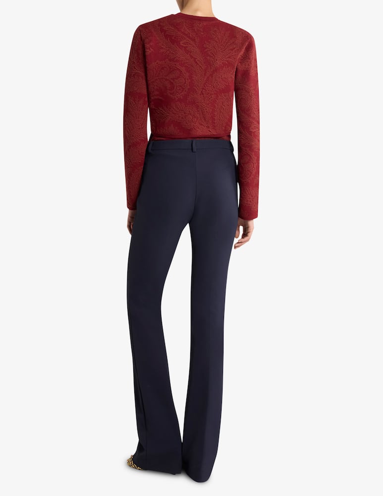 rinascente ETRO Cropped paisley jacquard cardigan