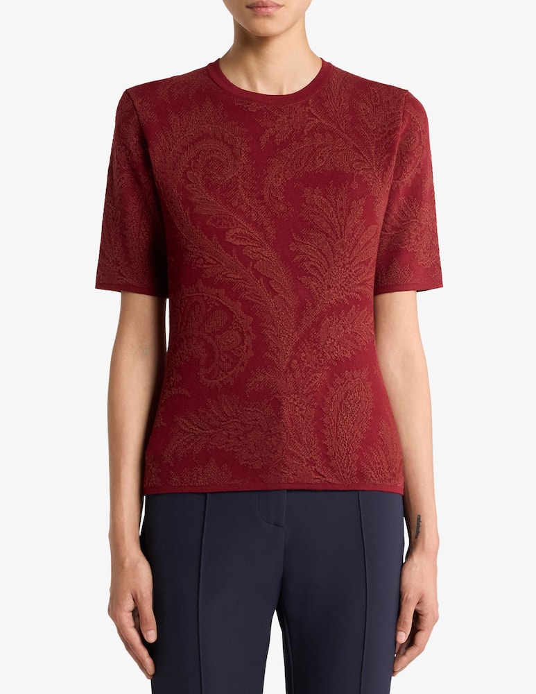 rinascente ETRO Maglia in misto cotone jacquard