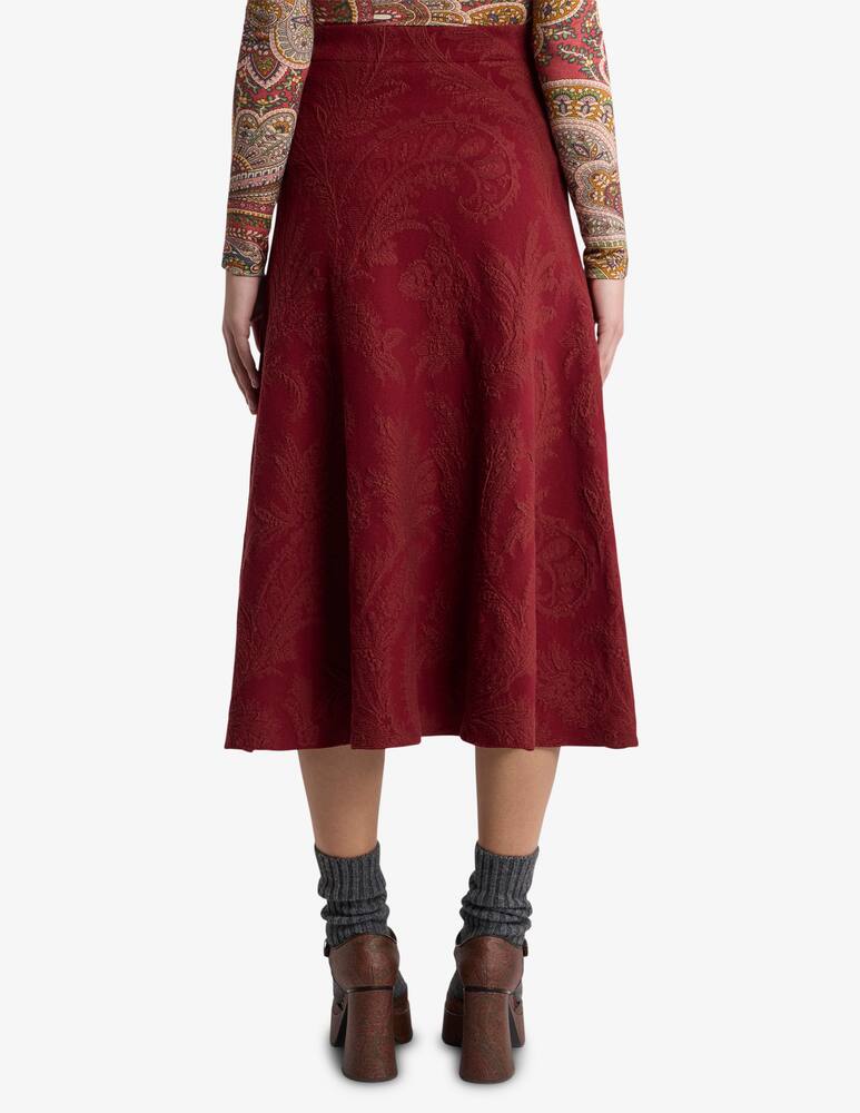 rinascente ETRO Floral paisley jacquard midi skirt