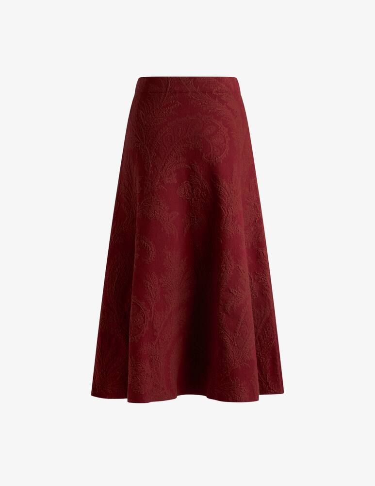 rinascente ETRO Floral paisley jacquard midi skirt