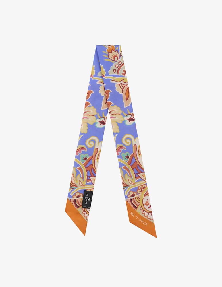 rinascente ETRO Silk paisleyina with print