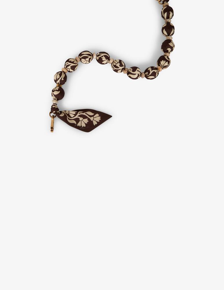 rinascente ETRO Handle with printed fabric spheres and beads