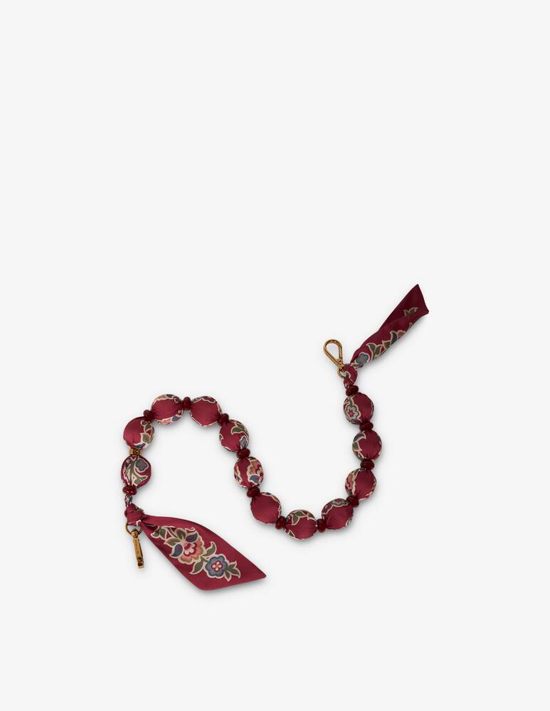 rinascente ETRO Handle with printed fabric spheres and beads