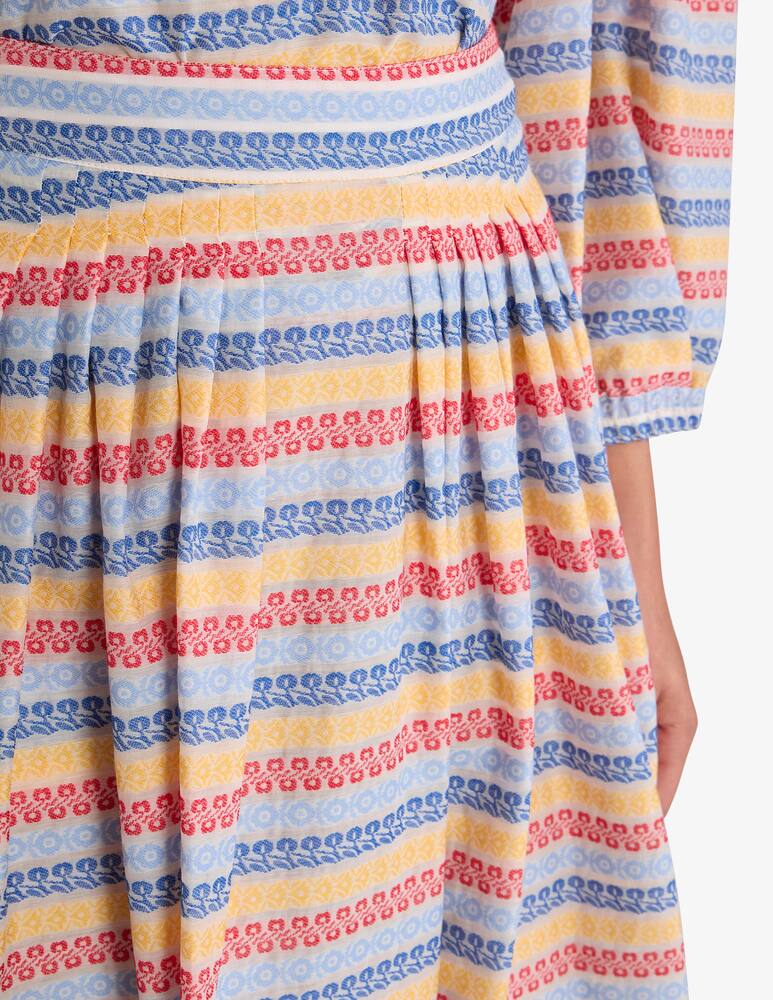 rinascente ETRO Cotton-Blend jacquard midi skirt