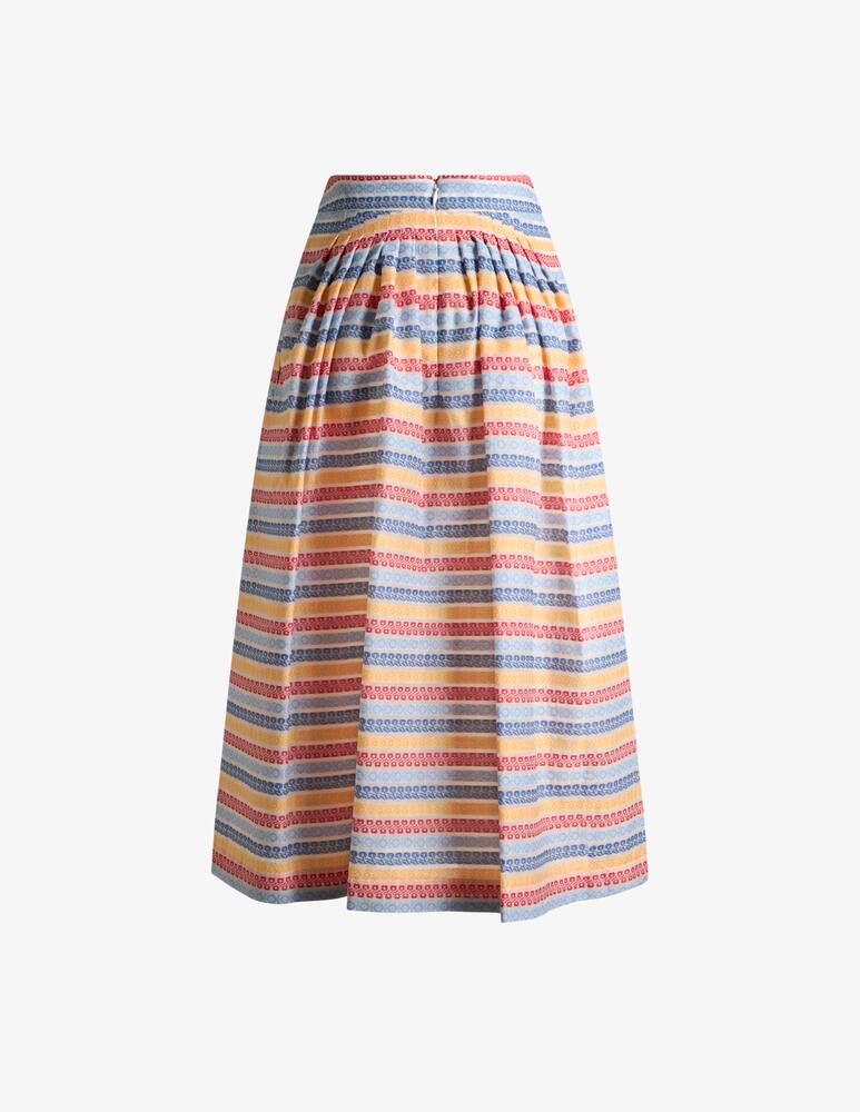rinascente ETRO Cotton-Blend jacquard midi skirt