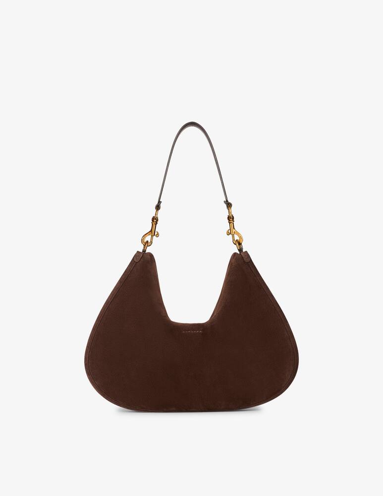 rinascente ETRO Maxi suede Pony bag