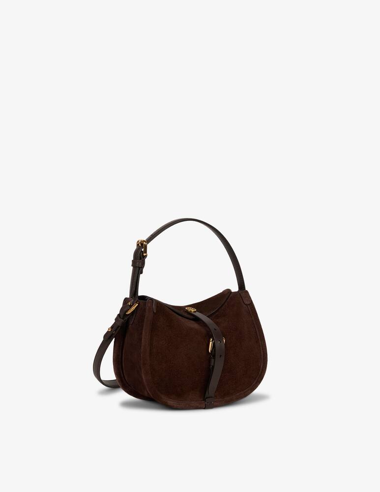 rinascente ETRO Small suede Pony bag