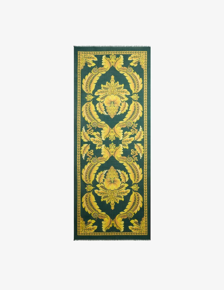 rinascente ETRO Scarf with flower and bee motif