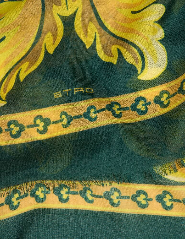 rinascente ETRO Scarf with flower and bee motif