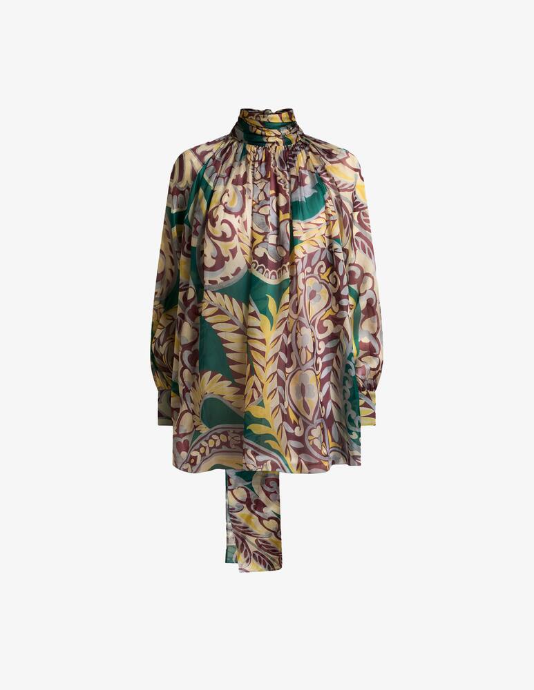 rinascente ETRO Blusa in seta con foulard