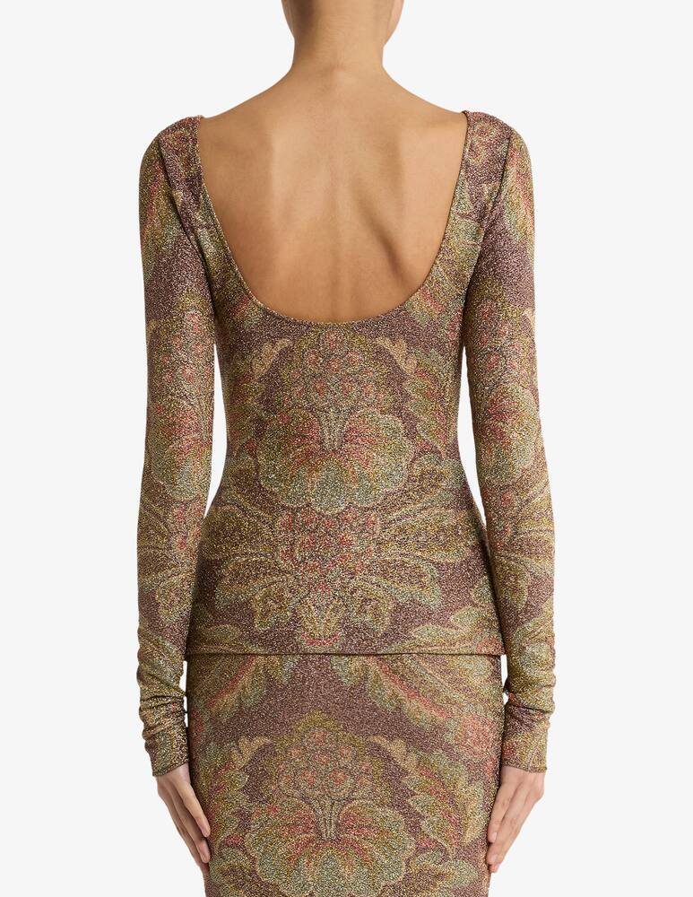 rinascente ETRO Maglia in jersey con motivo floreale