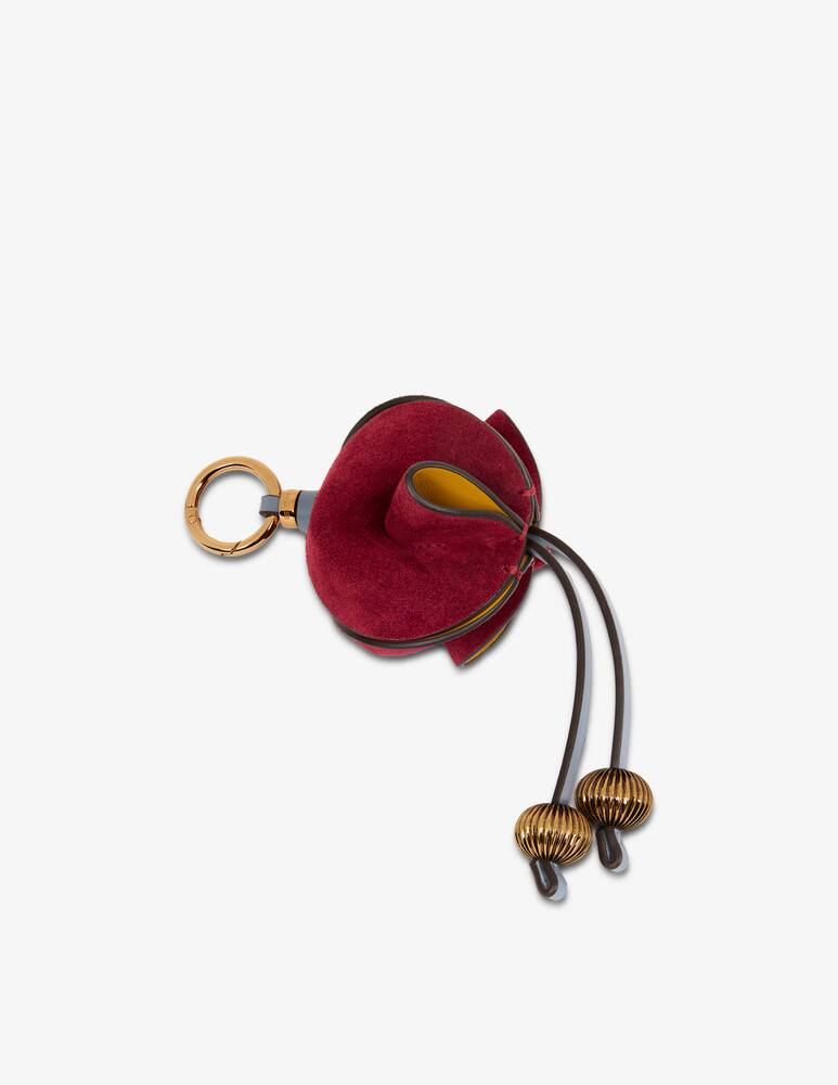 rinascente ETRO Suede flower charm