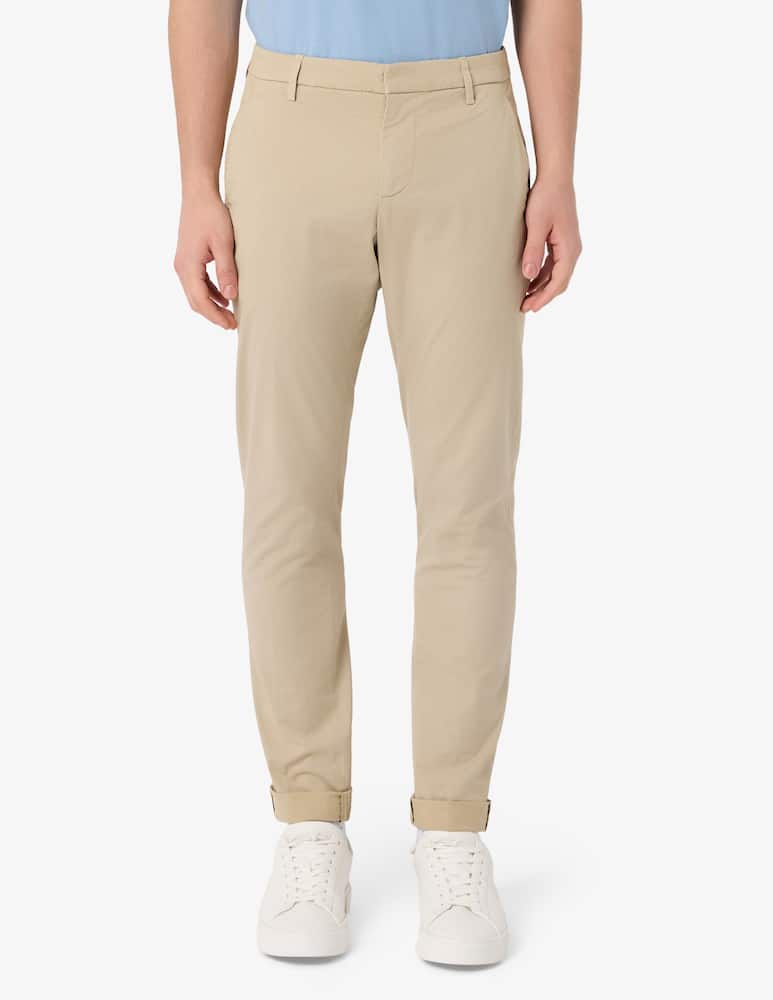 Dondup Slim gabardine trousers - picture 1 Dondup Slim gabardine trousers - picture 1