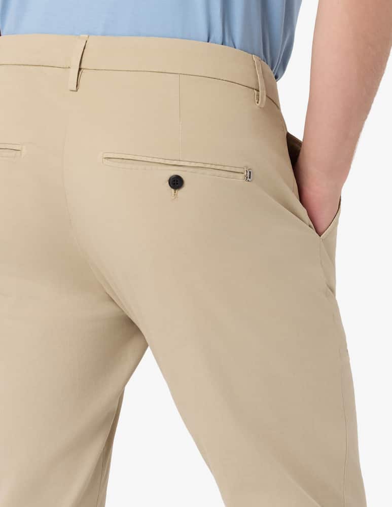 rinascente Dondup Slim gabardine trousers