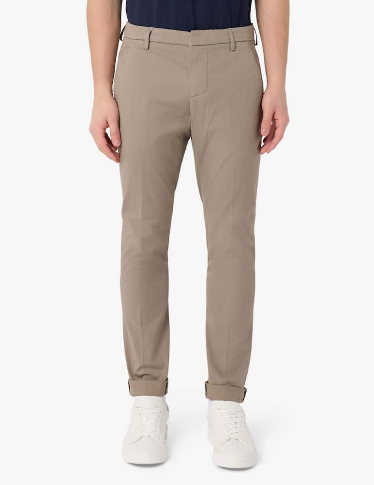 Dondup Pantaloni gabardina slim fit - immagine 1 Dondup Pantaloni gabardina slim fit - immagine 1