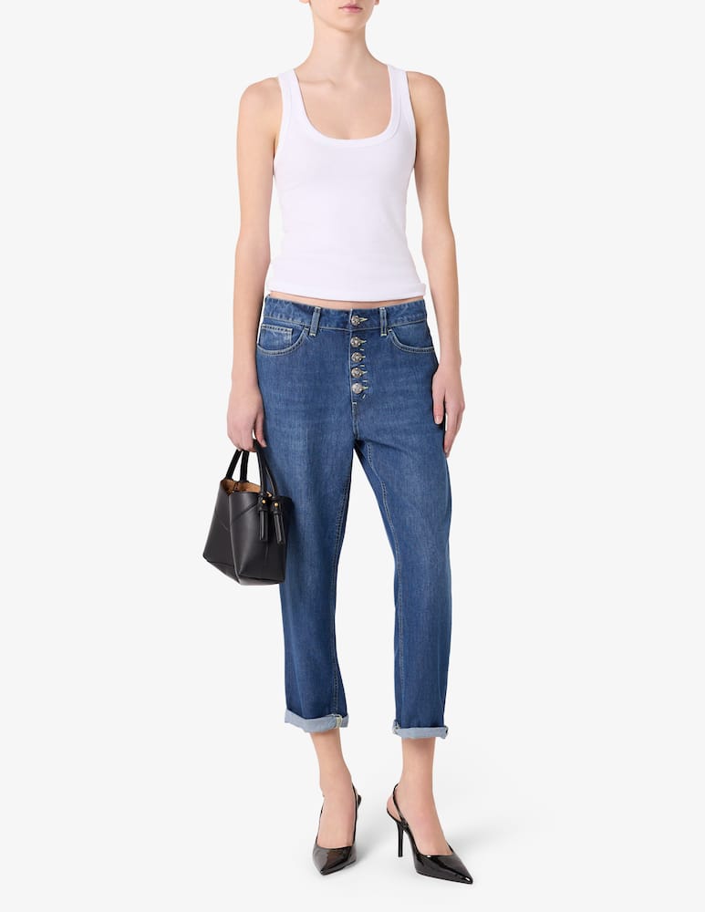 rinascente Dondup Jeans gioiello Koons