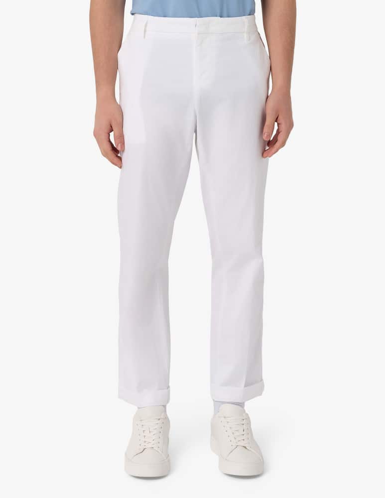 Dondup Relaxed gabardine trousers - picture 1 Dondup Relaxed gabardine trousers - picture 1
