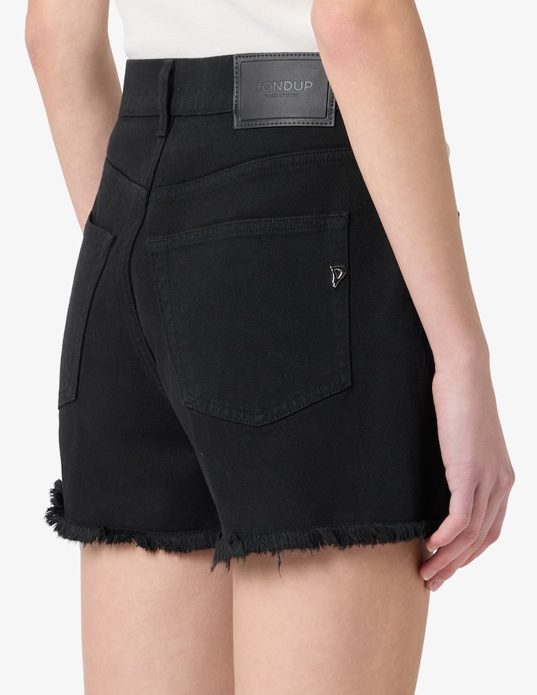 Dondup Pantaloni corti con bottoni gioiello Stella - immagine 4 Dondup Pantaloni corti con bottoni gioiello Stella - immagine 4