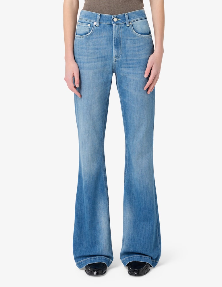Dondup Jeans a zampa Olivia - immagine 1 Dondup Jeans a zampa Olivia - immagine 1