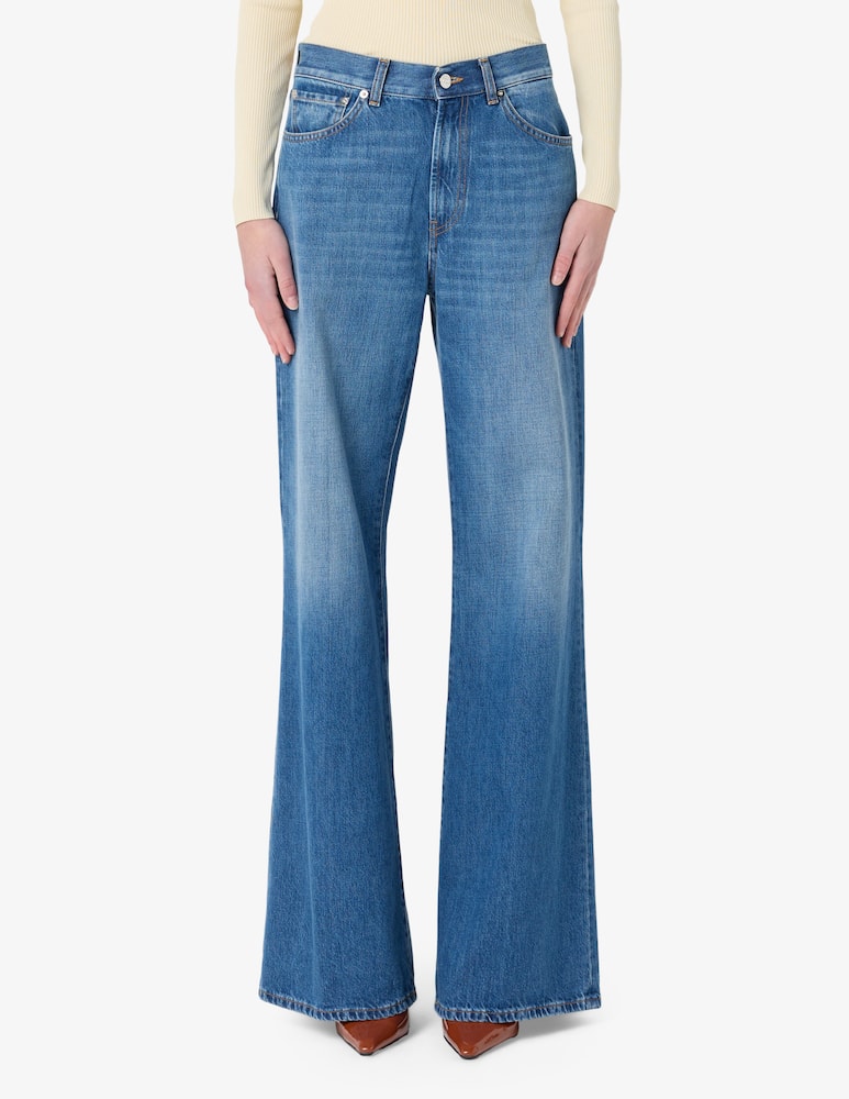 Dondup Jeans a zampa Amber - immagine 1 Dondup Jeans a zampa Amber - immagine 1