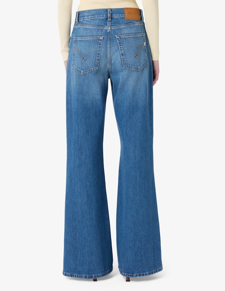 rinascente Dondup Jeans a zampa Amber 