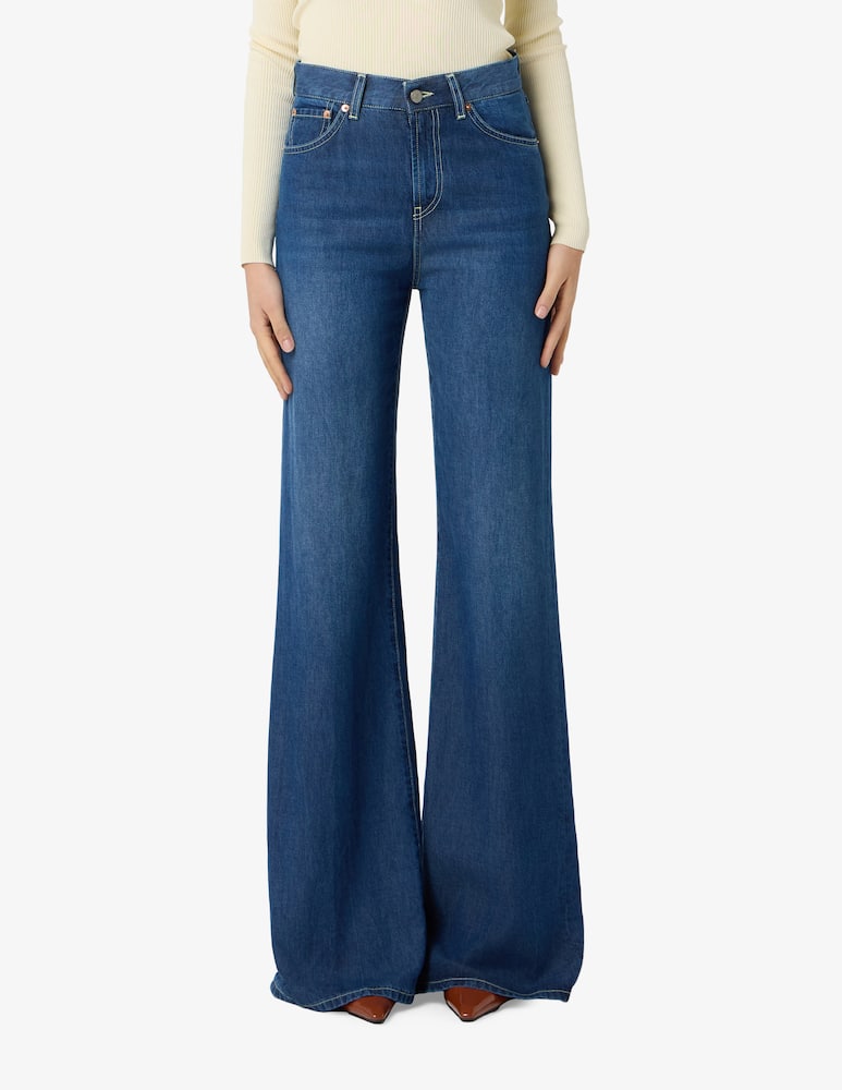Dondup Jeans a zampa Amber - immagine 1
