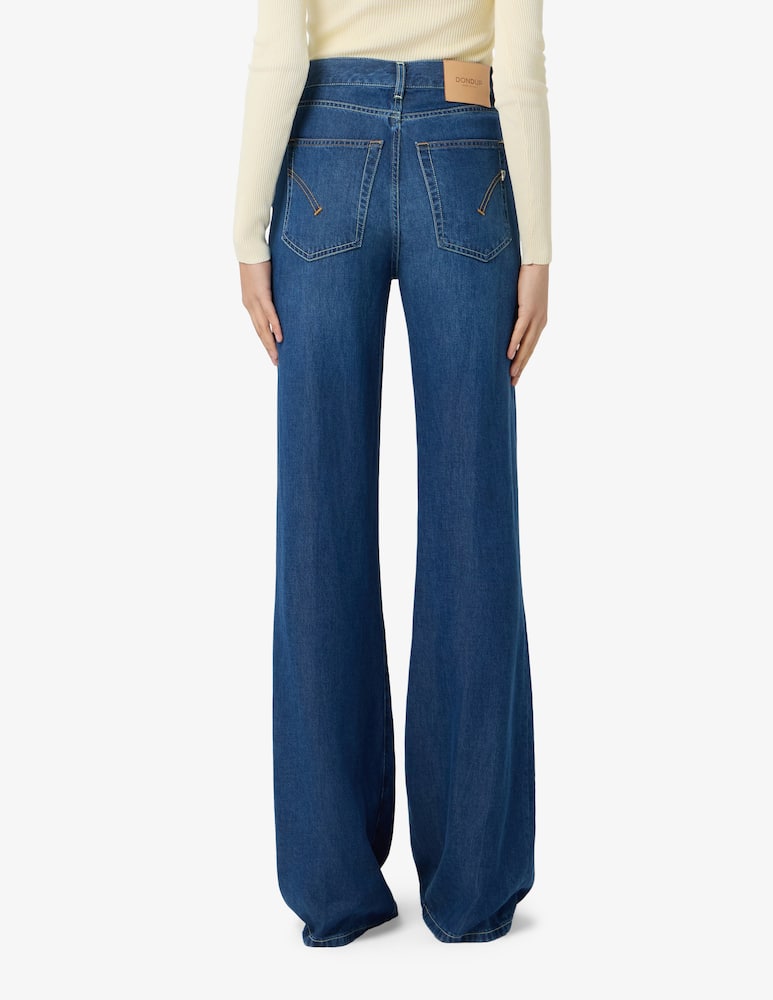Dondup Jeans a zampa Amber - immagine 3